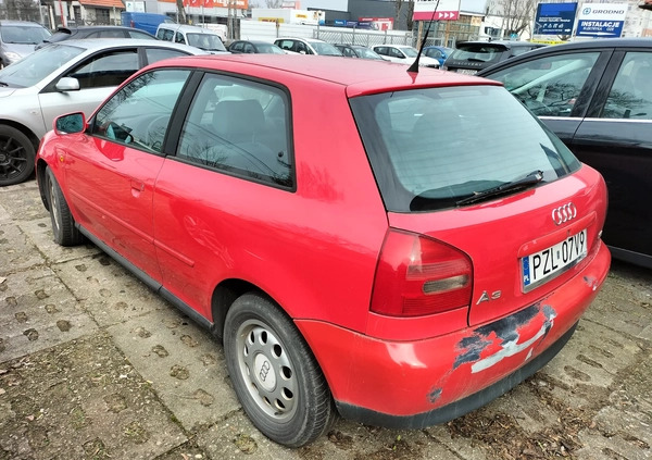 Audi A3 cena 2222 przebieg: 180000, rok produkcji 1998 z Bełżyce małe 56